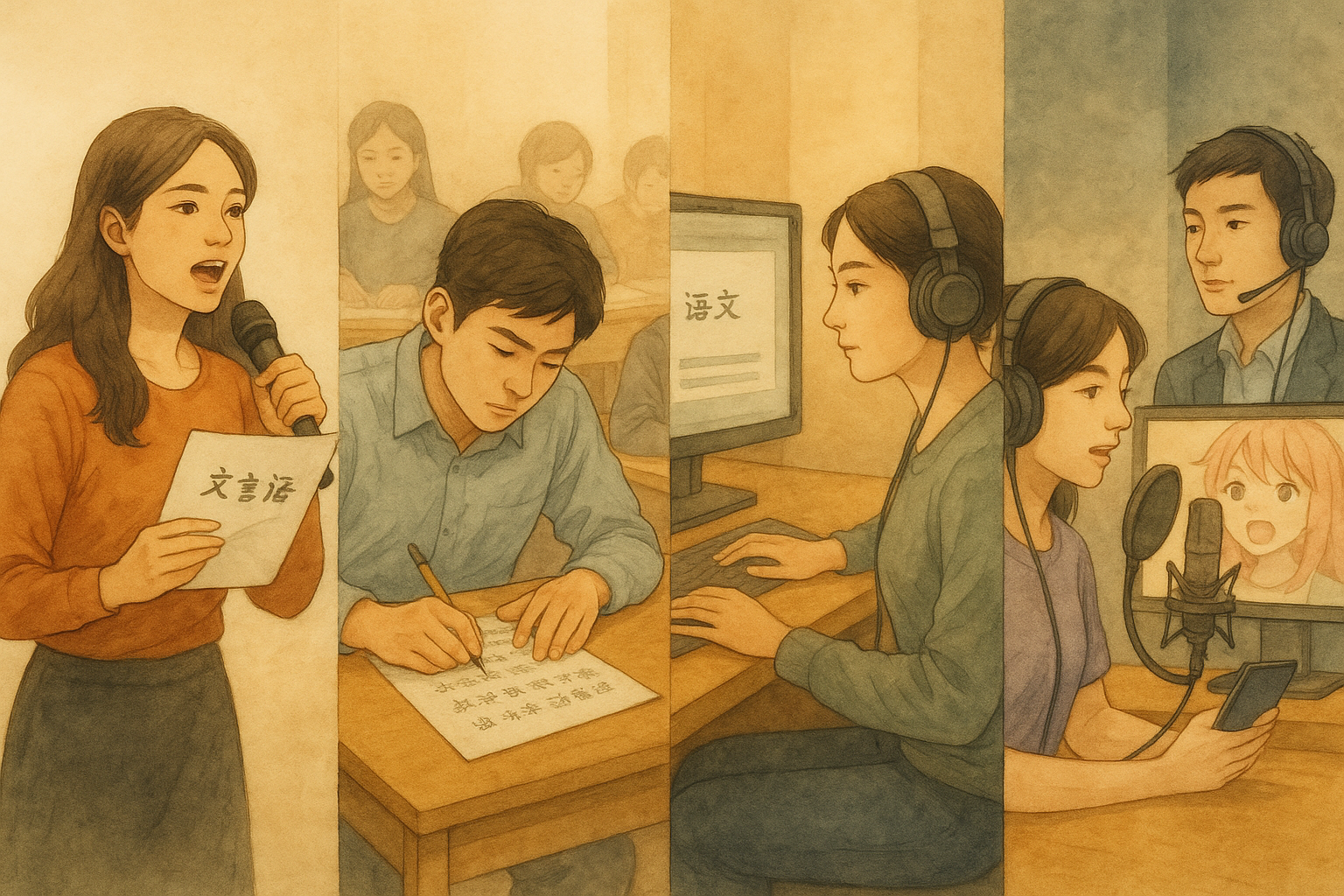 中国語キャリアチャレンジ支援 メインビジュアル